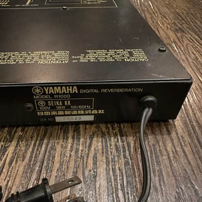Yamaha R1000 Digital Reverberation 1980s - Black image 8