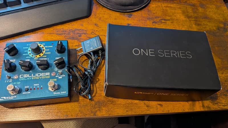 Source Audio SA263 Collider Delay + Reverb 2010s - Blue | Reverb