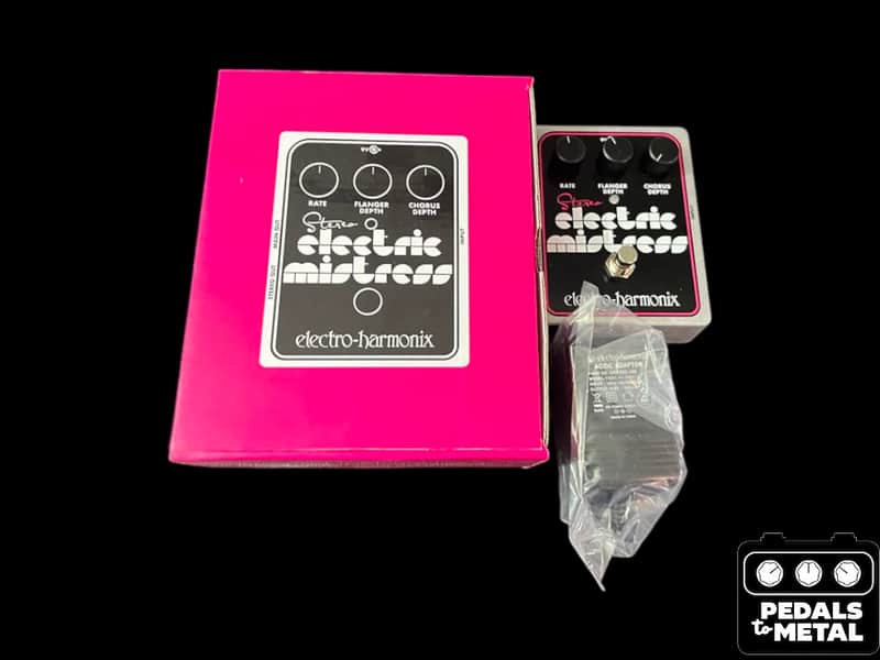 Electro-Harmonix Stereo Electric Mistress Flanger / Chorus 2007 - Present - Black / Pink - X18859 image 1
