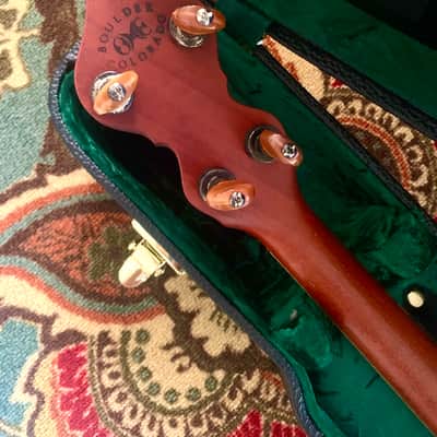 2019 OME Custom Celtic Trilogy Open Back Banjo - Super Clean with the Original Case image 7