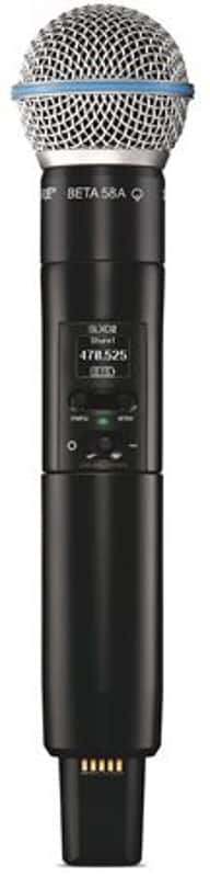 Shure SLXD2/B58-J52 SLX-D BETA 58 Handheld Transmitter Group J52 image 1