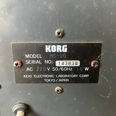 Korg MS-20 1970s - Black image 3