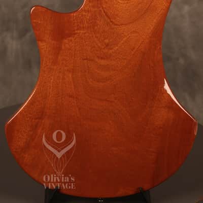 1977 Guild B 302-F FRETLESS Bass Natural Mahogany image 18