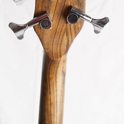 German Warwick Corvette Standard Fretless 4-String Honey Violin Oil image 4