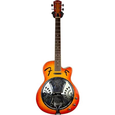 Fender FR50CE Resonator 2012 - Sunburst image 3