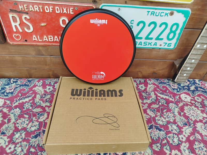 WILLIAMS WSP10-EB Red Fulcrum pad 10". image 1