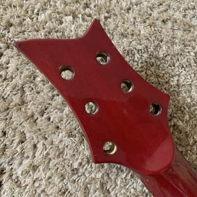 Deville HH Custom Electric Guitar, Tiger Maple Top Body, 24 Frets Rosewood Fingerboard Neck image 7