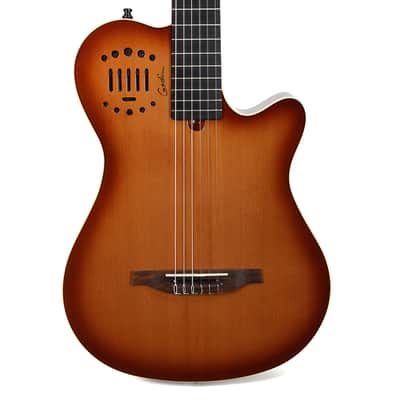 Godin Multiac Grand Concert Duet Ambiance Nylon Lightburst B Stock image 3