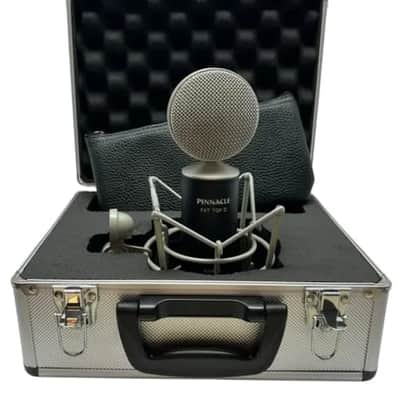 New Pinnacle Microphones Fat Top II Active/Passive | Ribbon Microphone | Black image 1