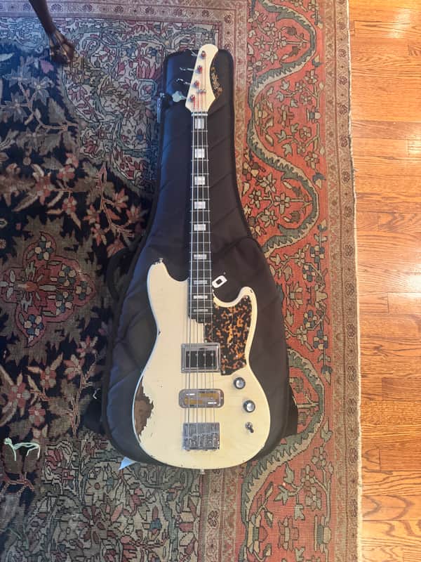 Kithara Custom Shop Samson—FUZZ CIRCUIT on-board !! Samson 2026 - Heavy relic: vintage white/cream image 1