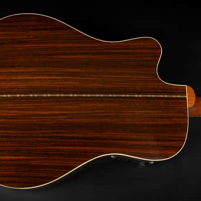 2017 Gibson Songwriter Deluxe Studio EC Rosewood - Antique Natural | USA All Solid Dreadnought Acoustic Guitar Pickup Cutaway | CoA OHSC image 11