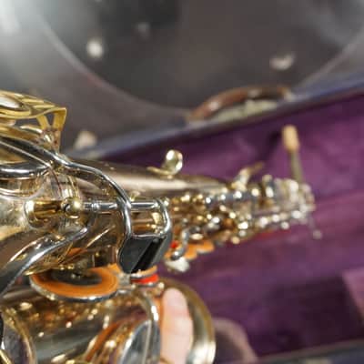 Vintage York Alto Saxophone w/ Case – Project Horn – Needs Repair image 11