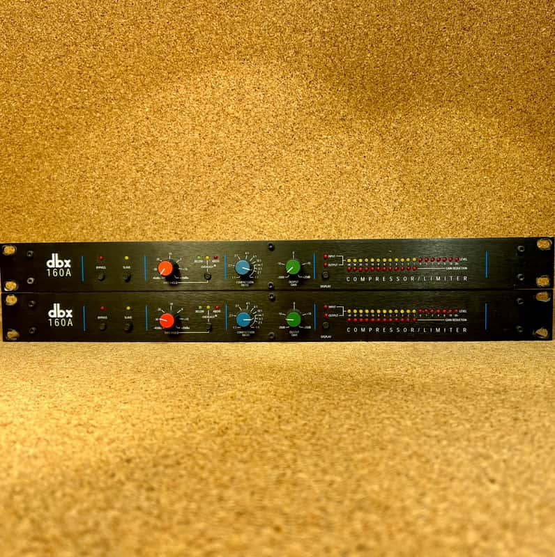 dbx 160A Compressor / Limiter Pair | Reverb