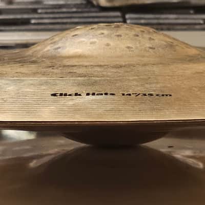 Sabian 14" HHX Click Hi-Hat Cymbals (Pair) 2001 - Present - Natural image 10