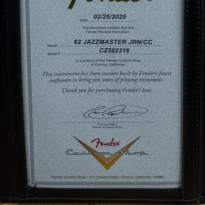 Fender Custom Shop 62 Jazzmaster Journeyman Relic Appliance Green CZ582316 image 7