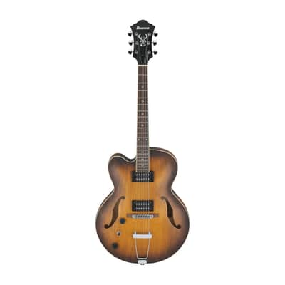 Ibanez AF55L-TF Artcore Electric Guitar, Left Handed, Tobacco Flat image 3