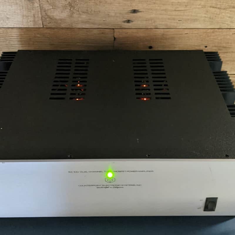 Counterpoint SA-100 Hybrid Two Channel Amplifier Serviced recently