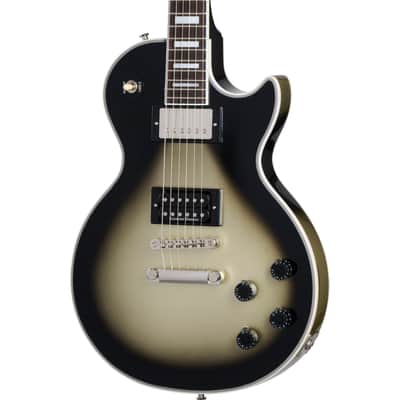 Epiphone Adam Jones 1979 Les Paul Custom Electric Guitar - Antique Silverburst image 1
