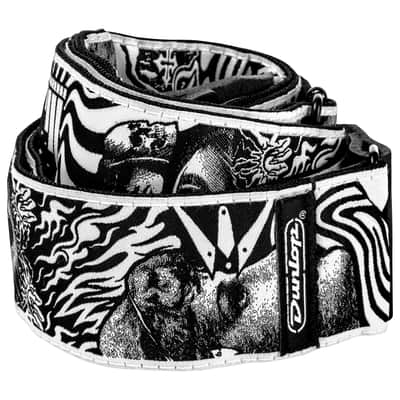 ILD04 I Love Dust Skulls Black/White Dunlop image 2