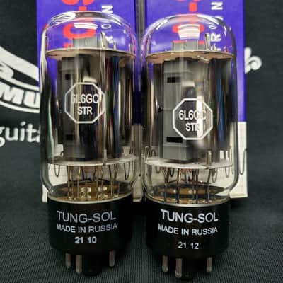 Tung-Sol 6L6GC STR Matched Pair image 2
