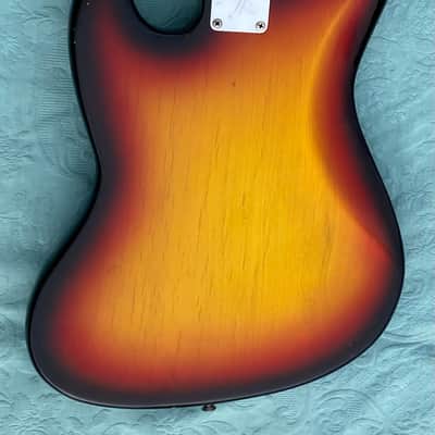 Fender Jazz Bass 1966 - Sunburst Dot/Binding - Super image 12