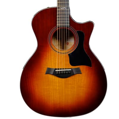 Used Taylor 424ce Deluxe Urban Ash Limited Acoustic-Electric Guitar - Western Sunburst image 1
