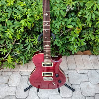 PRS Singlecut Trem 10 Top Birds Black Cherry Pre-Lawsuit Model *UNPLAYED* 2003 image 1