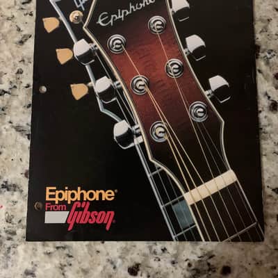 Epiphone Brochure Catalog  1982 Sheraton Casino image 1