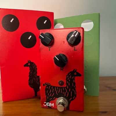 JAM Pedals Delay Llama 2010s - Hand Painted image 2