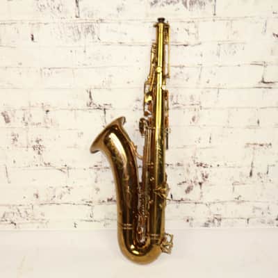 Vintage 1940s Buffet Crampon SA 18-20 Tenor Saxophone w/ OHSC image 7
