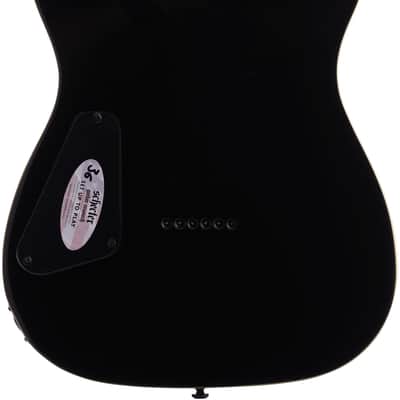 Schecter PT Electric Guitar, Black, Open Box (Very Good) image 7