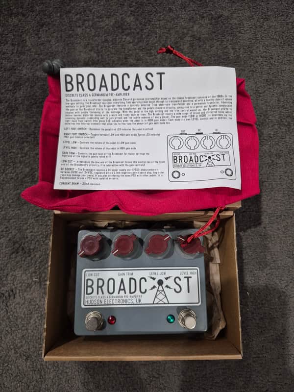 Hudson Electronics Broadcast Dual Footswitch