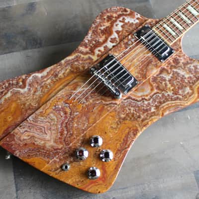 Gibson Firebird 2003 Customized one of a kind, Agate Stone Top image 6
