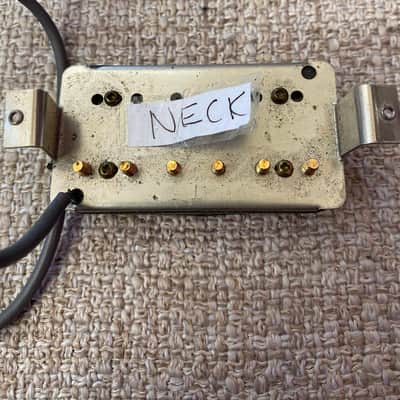 Gibson USA/70’s-80’s Gibson Humbucker - Black with gold pole pieces image 7