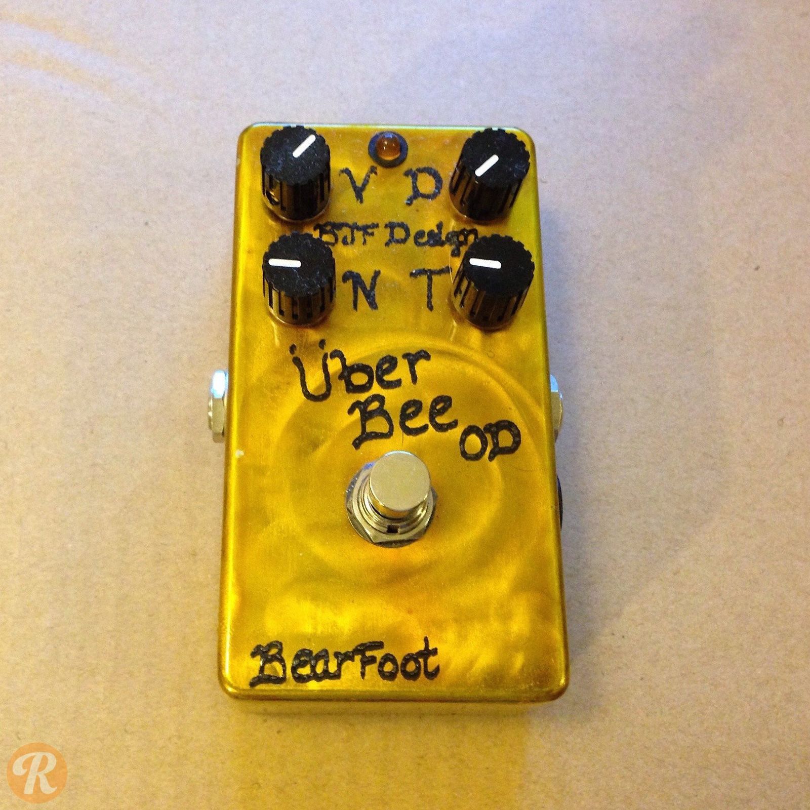 Bearfoot Honey Bee OD Overdrive エフェクター Bearfoot FX Honey Beest OD Overdrive Pedal | Reverb