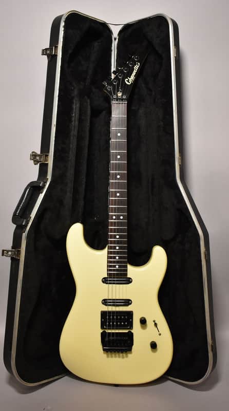 1990's Charvette Model 250 MIJ HSS White w/OHSC image 1