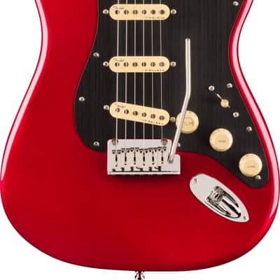 Fender American Ultra II Stratocaster Sinister Red Maple w/case image 2