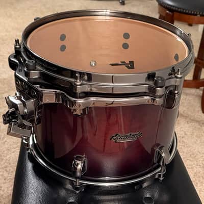 Tama Starclassic Maple 12x9" Tom - Dark Mocha Burst with Black Nickel Hardware image 1