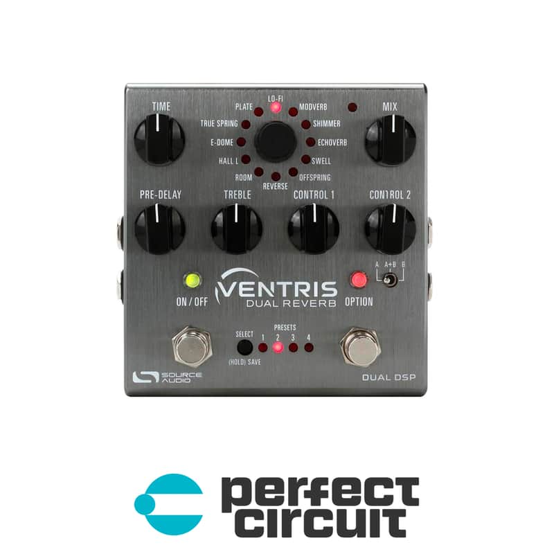 Source Audio Ventris Dual Reverb Pedal image 1