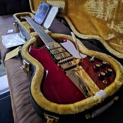 Epiphone Sg Custom 1963 Joe Bonamassa 2023 Limited 1 of 300 - Wine Red image 5