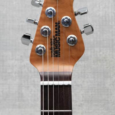 Ernie Ball Music Man Luke 4 HH - Black Sparkle image 8