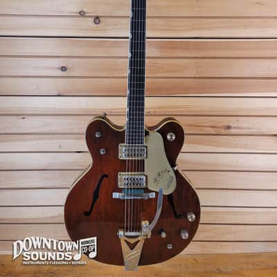 1968 Gretsch Chet Atkins 6122 Country Gentleman with Gretsch Hard Case - Walnut Brown, 7lbs 14oz image 2
