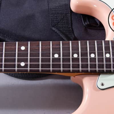 1999 Fender Japan ST62-70TX '62 Reissue Stratocaster Shell Pink CIJ w/ USA Texas Specials image 5