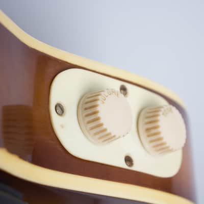 Kay K-95 Hollow Body Electric Mandolin (1958), ser. #L9117-418, black hard shell case. image 13