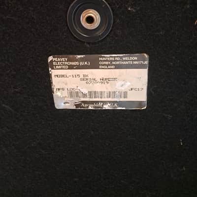 Peavey 115BX 1x15 bass cab image 2