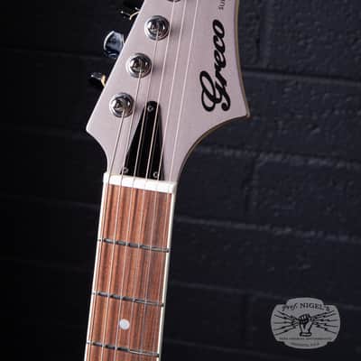 Greco BG-SH Electric Guitar – Metallic Gray – Made in Japan image 7