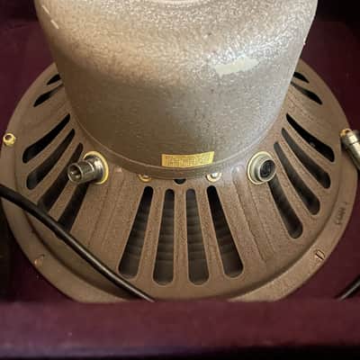Vintage Bell & Howell Filmosound 1x12” Cab - 25W @ 16 Ohm AlNiCo Jensen Speaker - 1940’s/1950’s Made In USA image 11