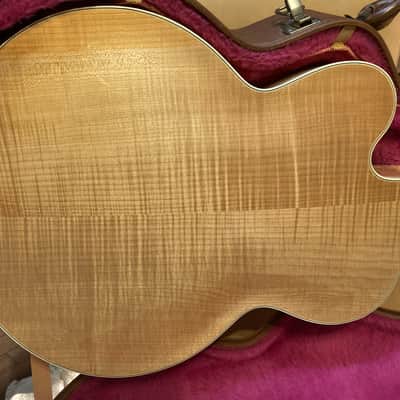 Gibson  CUSTOM L-5 CES Natural / Master Model 1990  James Hutchins Signed Natural image 3