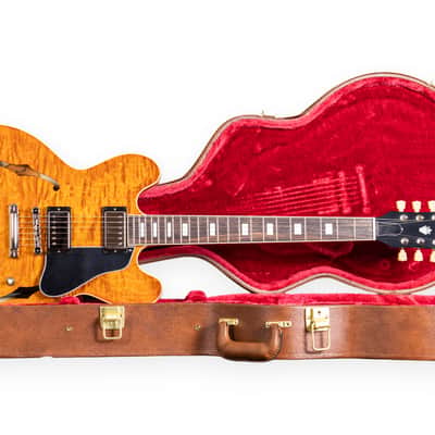 Gibson ES-335 Figured Honey Amber Custom Color image 11