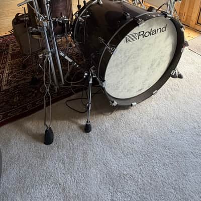 Roland VAD706 Acoustic Design Series Electronic V-Drum Kit 2021 - Present - Gloss Ebony image 4